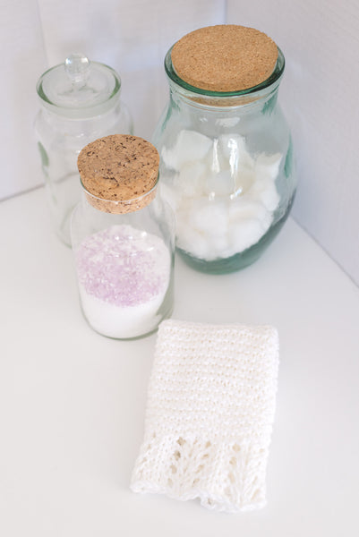 Along the Edge Spa Cloth Knitting Pattern