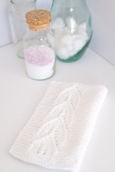 Along the Garden Path Dishcloth Knitting Pattern