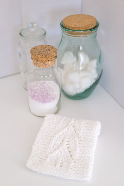 Along the Garden Path Dishcloth Knitting Pattern