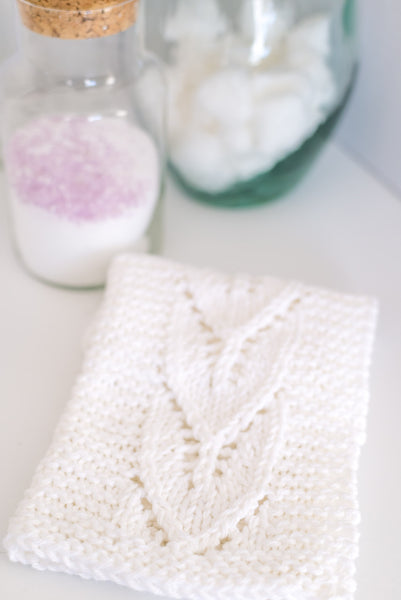 Along the Garden Path Dishcloth Knitting Pattern