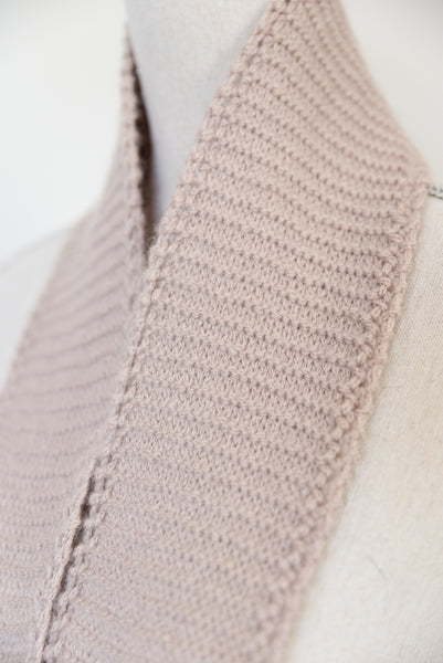 Eyelet Edged Scarf Knitting Pattern