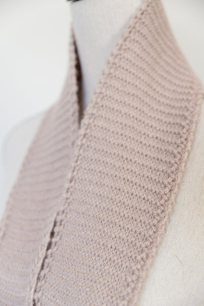 Eyelet Edged Scarf Knitting Pattern