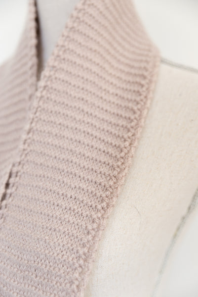 Eyelet Edged Scarf Knitting Pattern