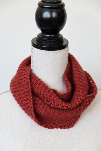 Eyelet Edged Scarf Knitting Pattern