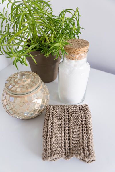 Garter and Lace Spa Cloth