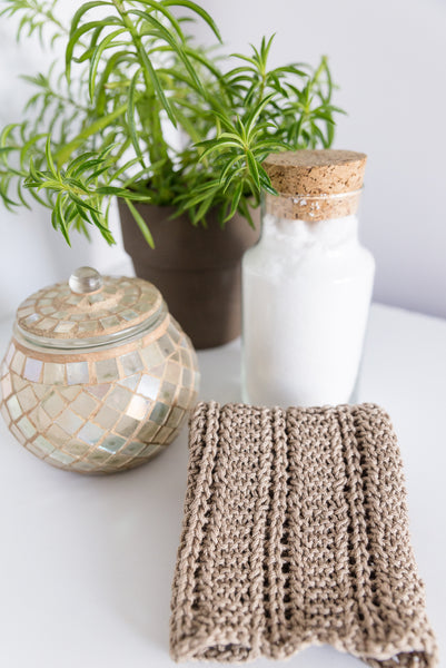 Garter and Lace Spa Cloth