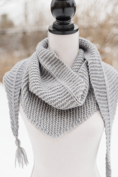 Woolly Shawl Knitting Pattern