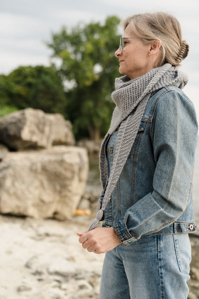 Woolly Shawl Knitting Pattern