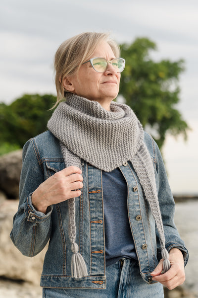 Woolly Shawl Knitting Pattern