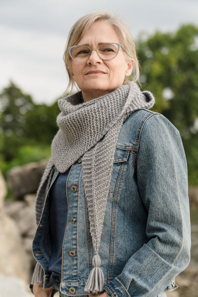 Woolly Shawl Knitting Pattern