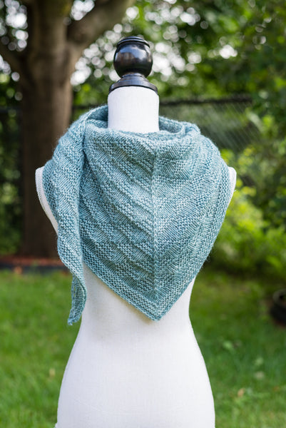 Textured Pyramid  Shawl Pattern