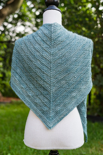 Textured Pyramid  Shawl Pattern