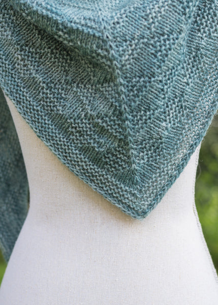 Textured Pyramid  Shawl Pattern