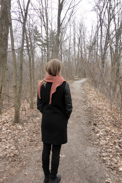 Rustic Simplicity Scarf Pattern