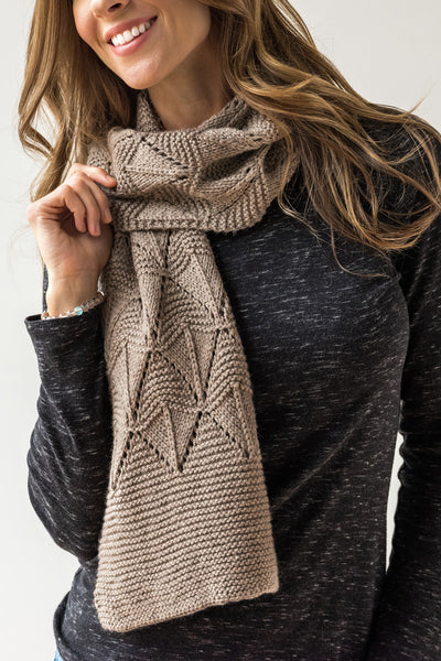 Diamonds on a Scarf Pattern
