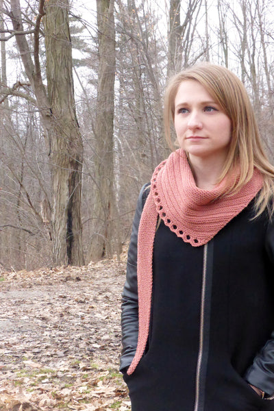 Rustic Simplicity Scarf Pattern