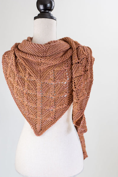 Diamond Edged Shawl Pattern