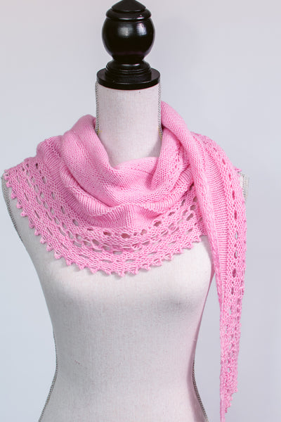 Designer Handknit Shawl