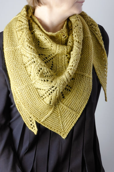 knitted shawl pattern