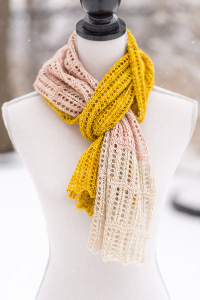 Edging Scarf Knitting Pattern