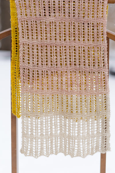 Edging Scarf Knitting Pattern