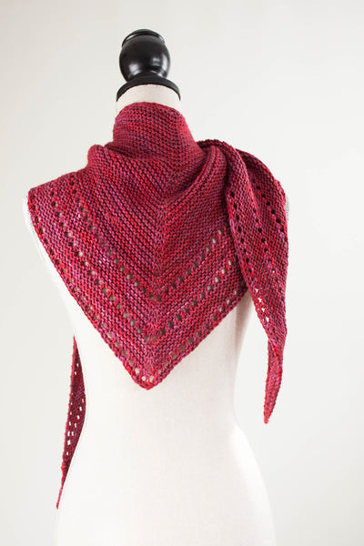 Easy  knitted shawl pattern