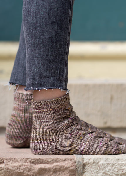 hand knit sock pattern