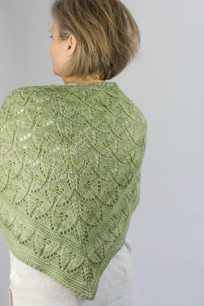 Triangle shawl wrap