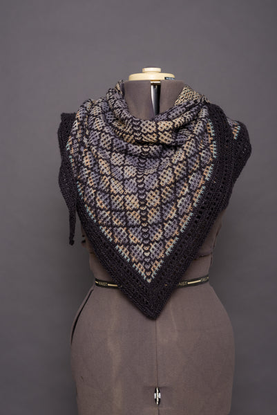 Sophistication Shawl Knitting Pattern