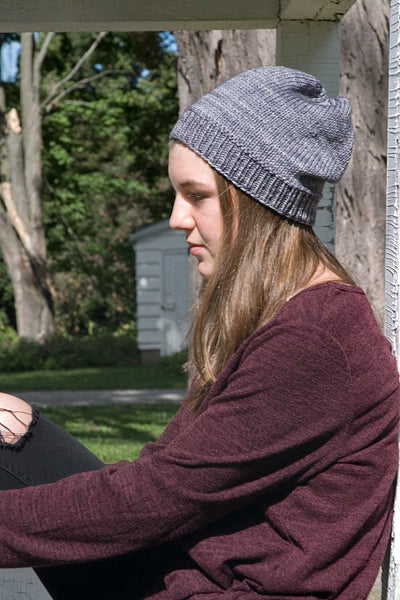 CKWM Relaxed Beanie Hat Free Pattern