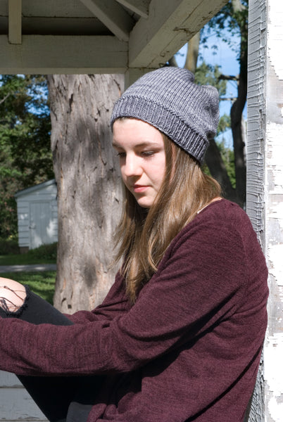 CKWM Relaxed Beanie Hat Free Pattern