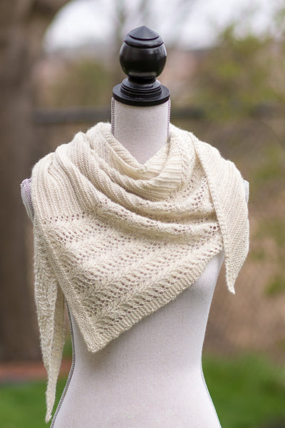 Hand Knit Shawl Pattern