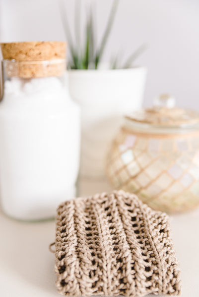 Edging Spa & Dishcloth Knitting Pattern