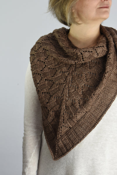 trinagle shawl knitting pattern