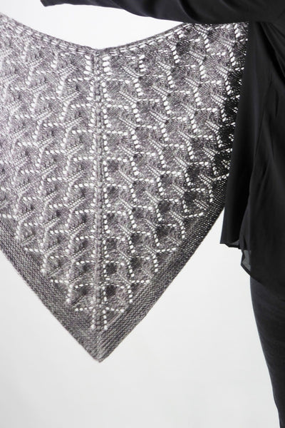 triangle shawl pattern