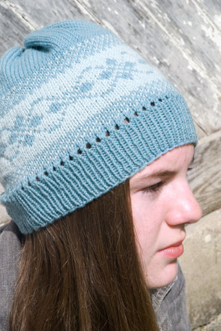 Hat pattern with stranded colorwork