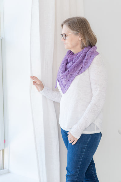 When the Lilacs Bloom Shawl Pattern
