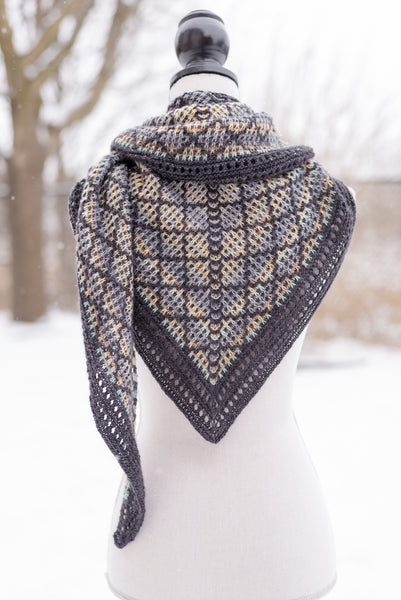 Sophistication Shawl Knitting Pattern