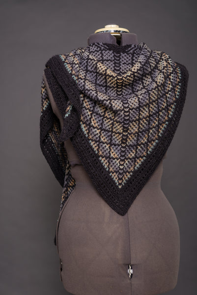 Sophistication Shawl Knitting Pattern