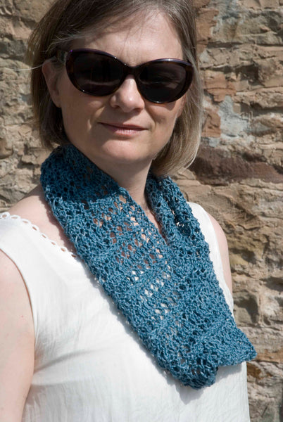 Lace Cowl knitting pattern