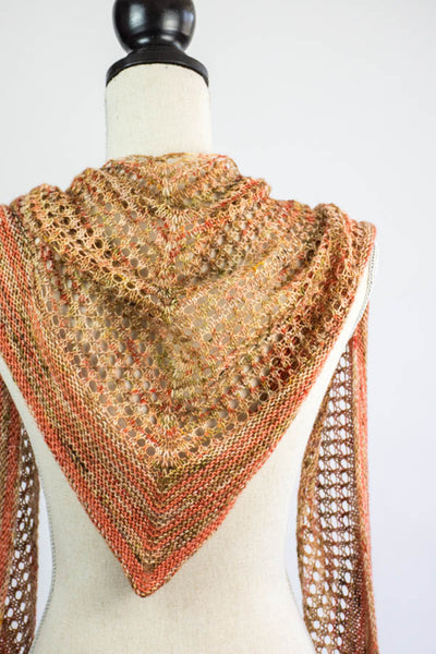 small triangle shawl pattern