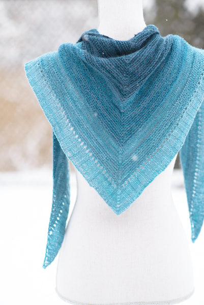 Top Down Triangle Scarf Pattern